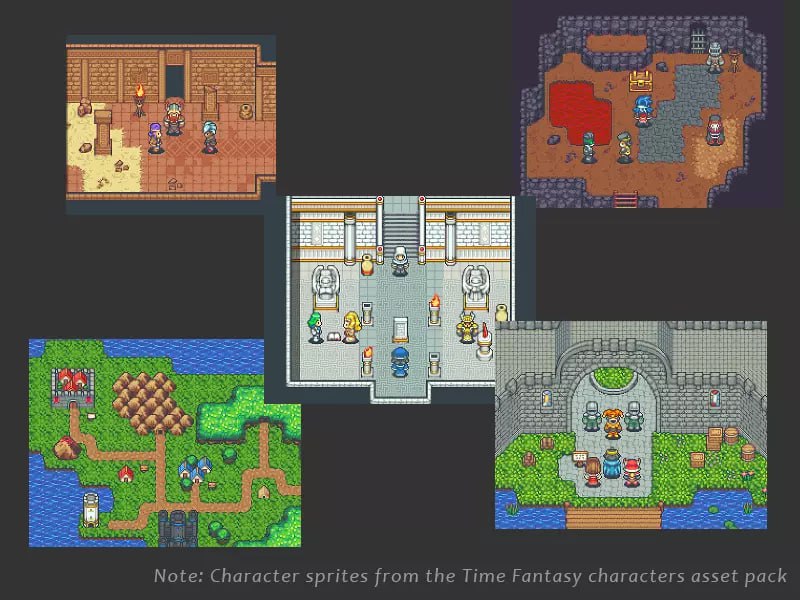 Fantasy RPG Tileset Pack📱 - изображение 2